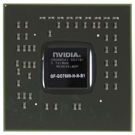 nVidia GF-GO7600-N-B1 (GeForce Go 7600) Wymiana na nowy, naprawa, lutowanie BGA